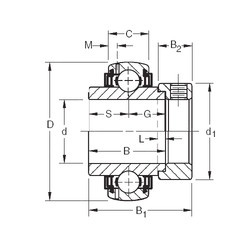 Rolamentos GN215KLLB Timken