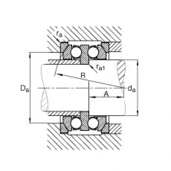 FAG Rolamento axial de esferas - 54311 + U311 #3 image