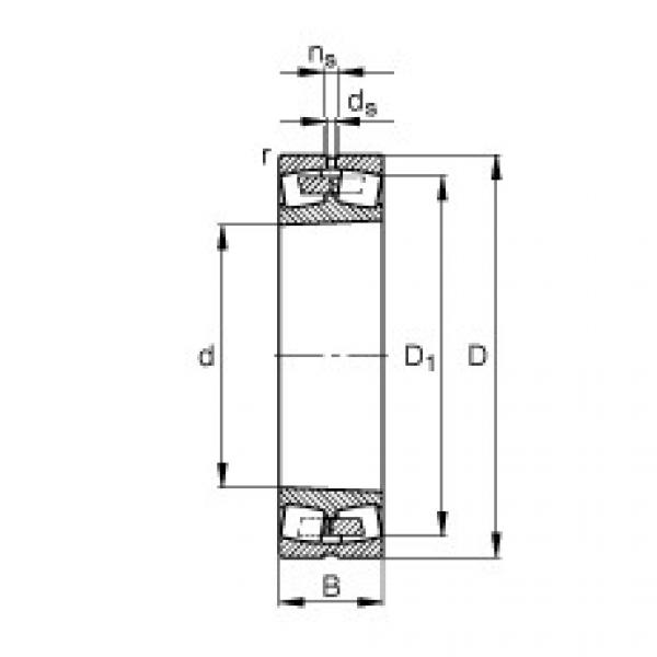 FAG Rolamento autocompensador de rolos - 249/1120-B-K30-MB #1 image