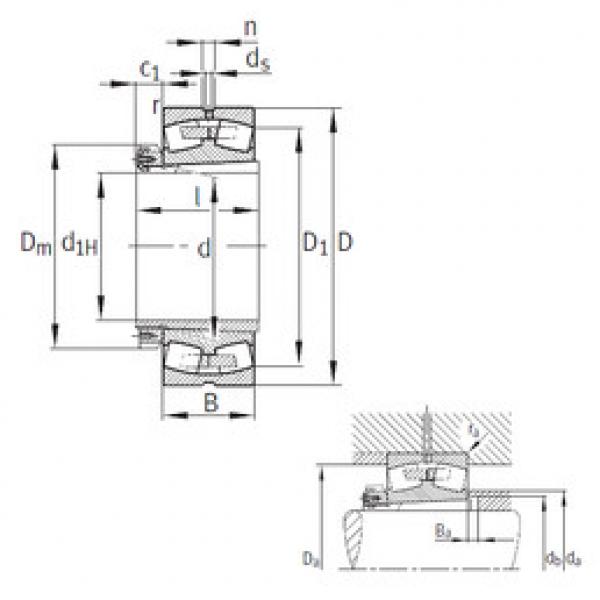 Rolando 239/670-B-K-MB+H39/670 FAG #1 image