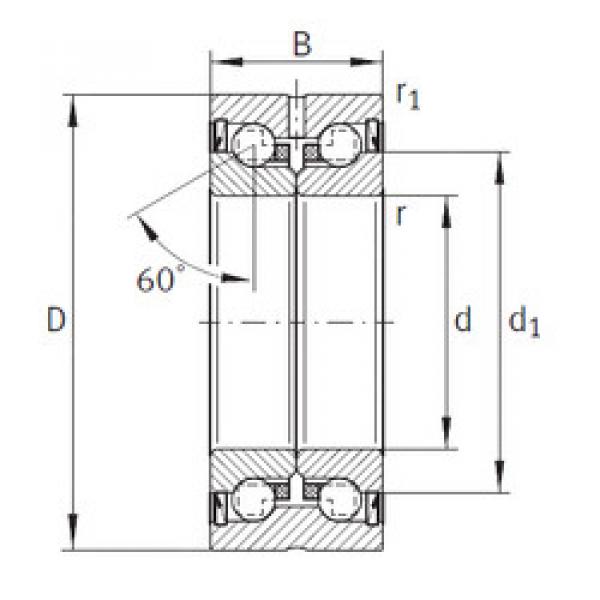 Rolando ZKLN2557-2RS INA #1 image