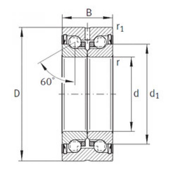 Rolando ZKLN3572-2RS-PE INA #1 image