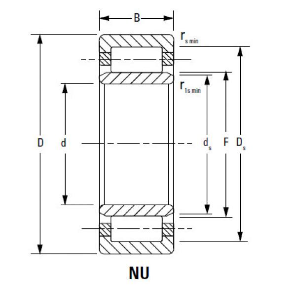 Bearing NU20/670EMA #1 image